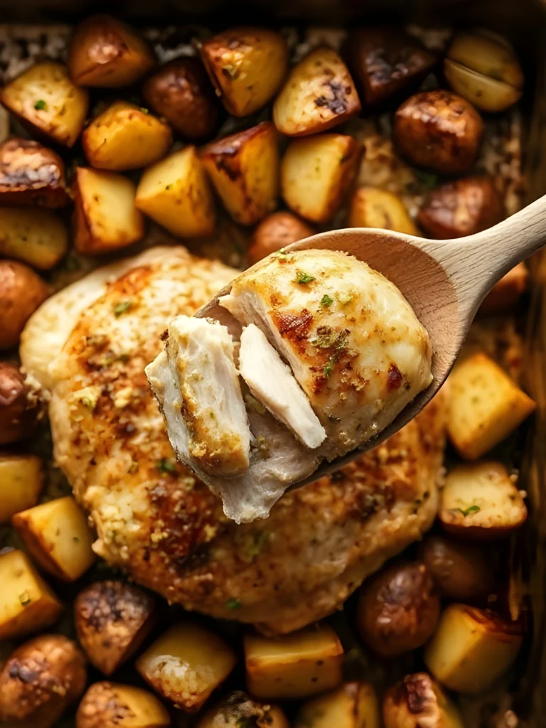 chicken and potatoes recipe in oven