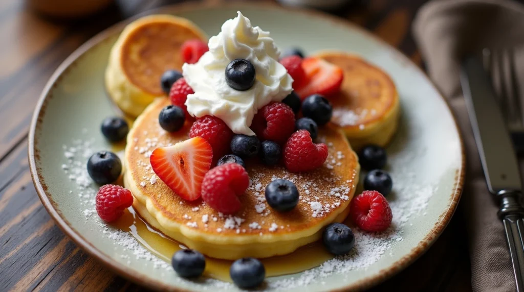 Mickey Mouse Pancakes toppings