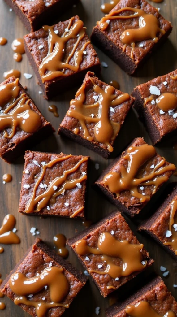 Salted Caramel Brownies