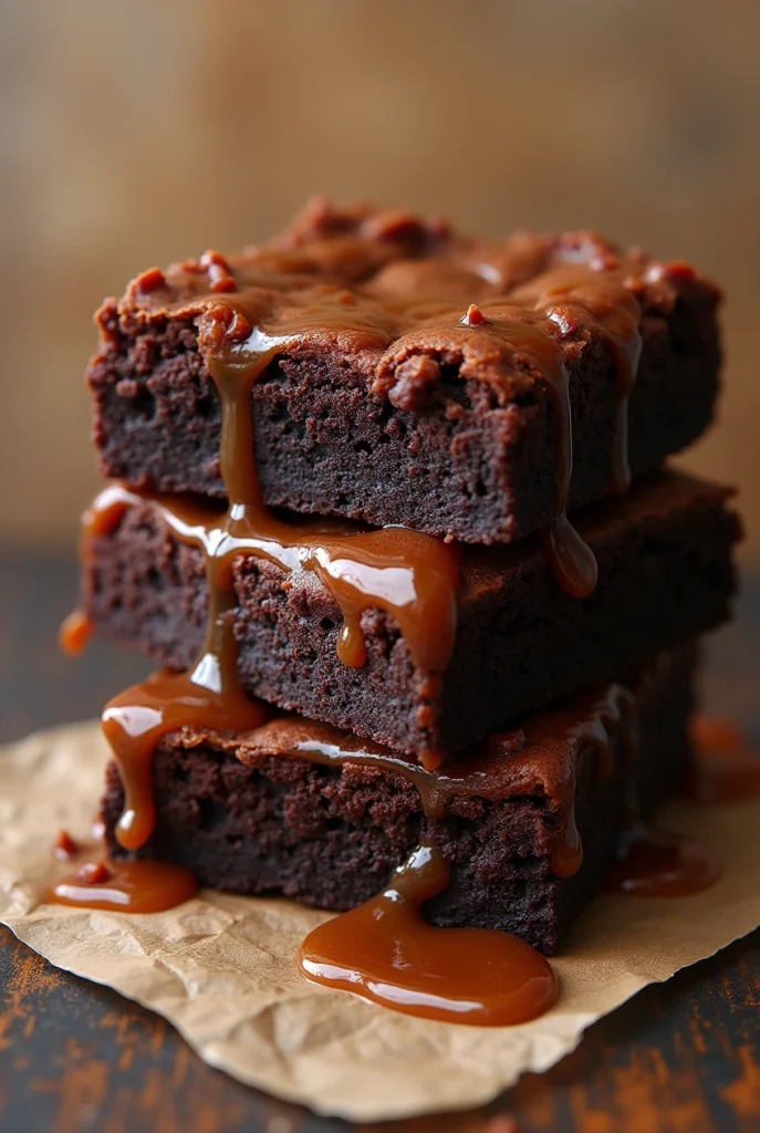 Salted Caramel Brownies