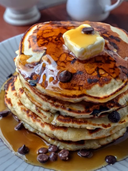 Chocolate Chip Pancakes Recipe