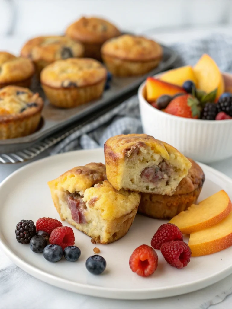 Sausage Egg and Cheese Muffins