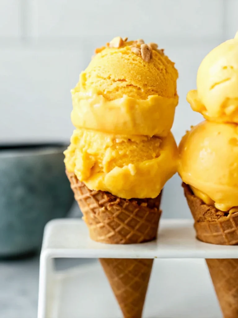 how to make mango icecream at home