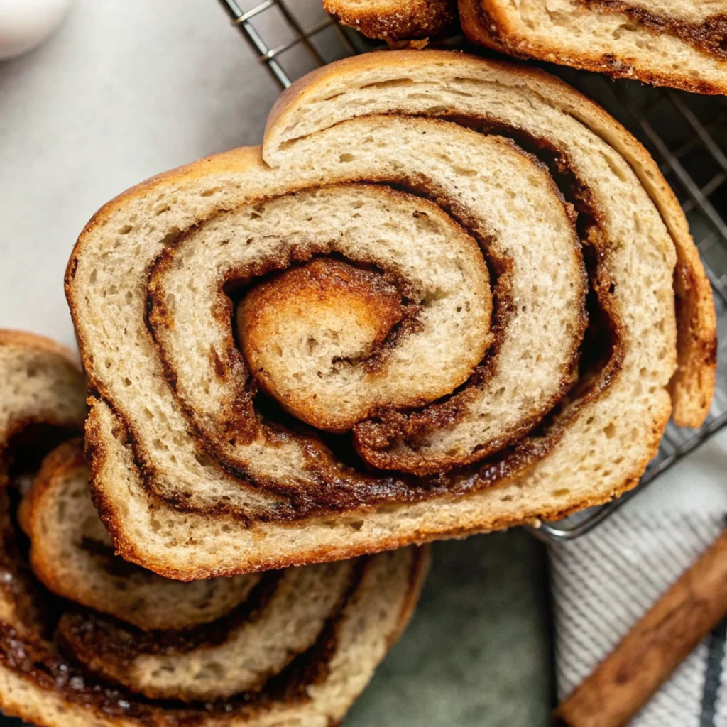 Classic Homemade Cinnamon Swirl Bread