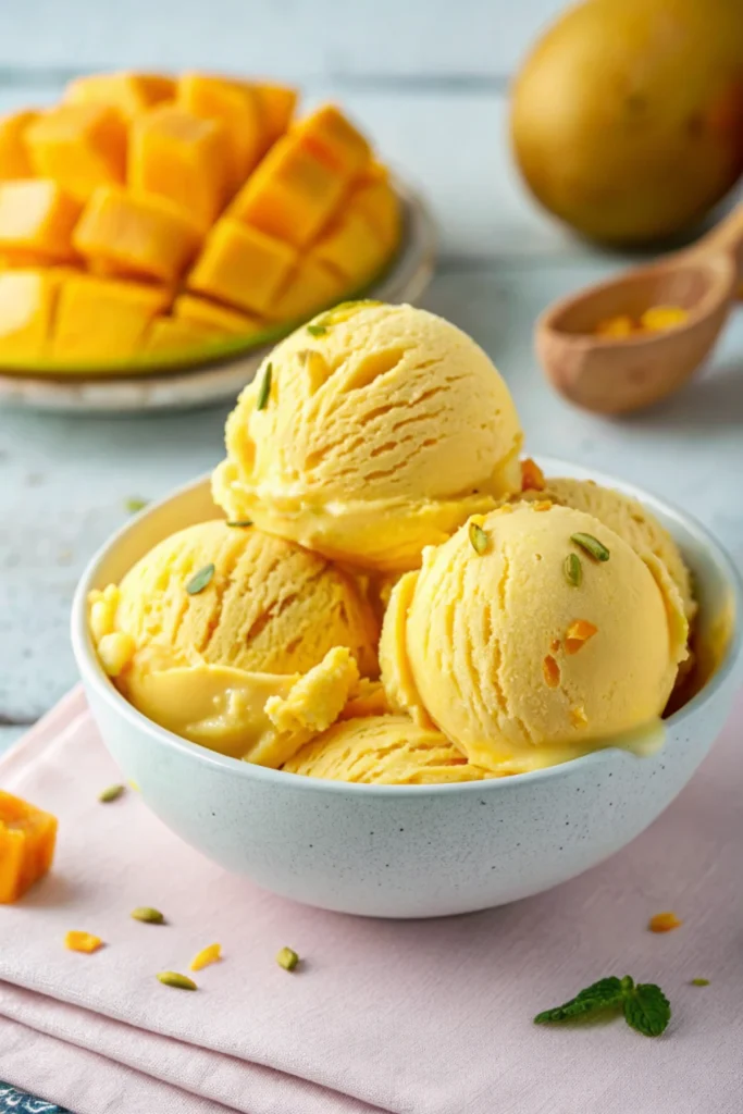 mango ice cream