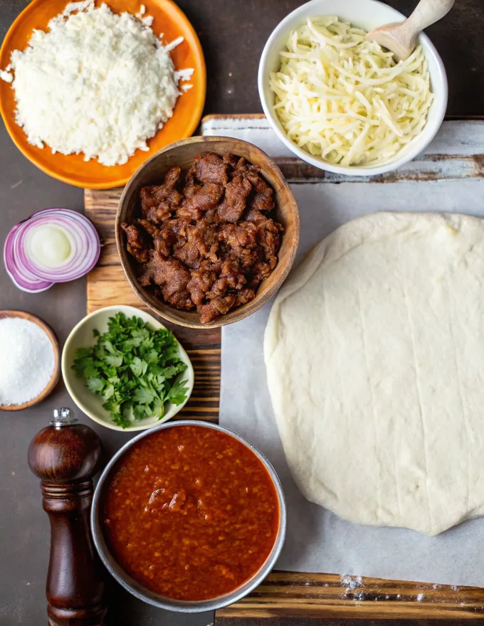 birria pizza recipe ingredients