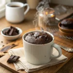 Ingredientes básicos para a receita de bolo de caneca